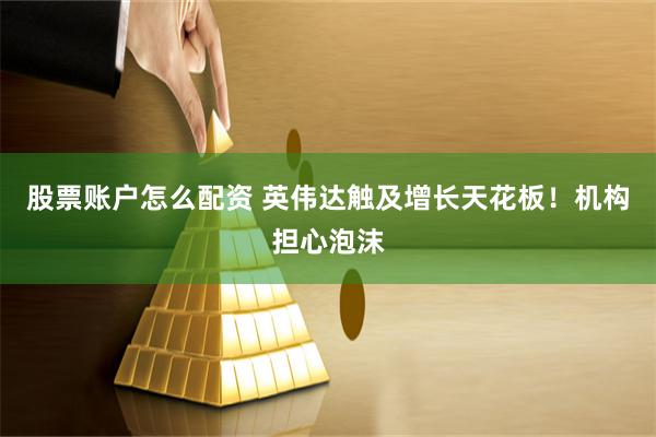 股票账户怎么配资 英伟达触及增长天花板！机构担心泡沫